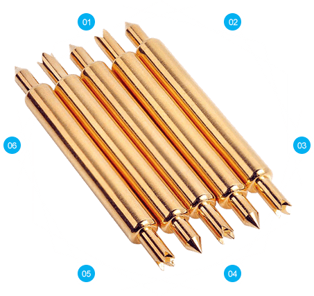 華榮華雙頭探針、高頻測(cè)試彈簧探針、pogopin探針、層層嚴(yán)格質(zhì)檢，保證產(chǎn)品零缺陷